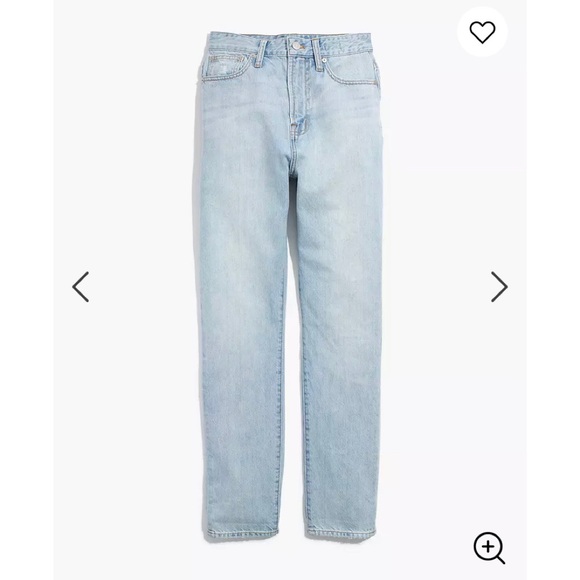 NWT Madewell The Curvy Perfect Vintage Jean in Fitzgerald Wash - Picture 7 of 9